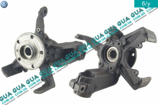 Поворотный кулак / цапфа правая с ступицей под ABS / АБС Z 36 ( краб ) Seat / СЕАТ LEON 2005- 2.0FSI (1984 куб.см.)