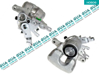 Суппорт задний левый  ( 38 mm / TRW )