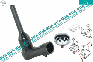 Датчик уровня охлаждающей жидкости расширительного бачка   