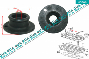 Прокладка / сальник клапанной крышки ( уплотнительное кольцо ) 1шт   