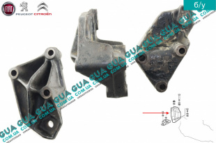 Кронштейн крепления двигателя правый   