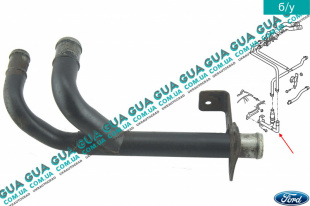 Патрубок / шланг системы отопления ( теплообменника / трубка радиатора печки )   