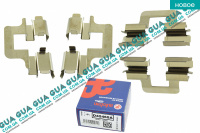 Планка суппорта / фиксатор тормозных колодок задних LUCAS ( комплект )