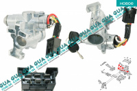 Замок зажигания ( контактная группа / Замок вала рулевого колеса ) (с корпусом)