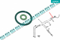 Уплотнительное резиновое кольцо форсунки ( сальник, манжет, прокладка ) 1шт Seat / СЕАТ TOLEDO I 1991-1999 2.0i (1984 куб.см.)
