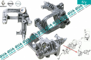 Кронштейн крепления бачка / насоса гидроблока АКПП   