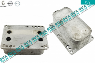 Масляный радиатор ( масляный охладитель / теплообменник ) Nissan / НИССАН X-Trail T31 / ИКС-ТРЭЙЛ Т31 2.0dCi (1995 куб. см.)