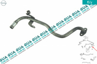 Трубка охлаждающей жидкости (металлическая) Opel / ОПЕЛЬ AGILA 2003-2007 / АЖИЛА 03-07 1.3 CDTI (1248 куб. см.)