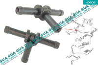 Фланец / тройник системы охлаждения ( 8x8x8мм ) Seat / СЕАТ LEON 2005- 1.2TSI (1197 куб.см.)