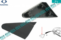 Молдинг ( листва ) декоративная накладка зеркала левая SsangYong / САНГЙОНГ KYRON 2.0XDI (1998 куб.см.)