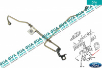 Трубка подачи масла на турбину