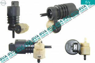 Водяной насос, система очистки окон ( моторчик бачка стеклоомывателя ) SsangYong / САНГЙОНГ KYRON 2.0XDI (1998 куб.см.)