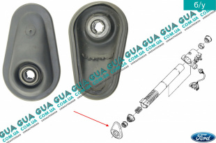 Пыльник защитный рулевого кардана ( вала ) Ford / ФОРД ESCORT 1995-2002 / ЭСКОРТ 95-02 1.8 16V (1796 куб.см. )