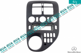 Декоративная накладка/ заглушка панели / торпеды центральная   