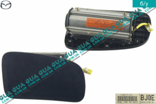Подушка безопасности AirBag ( пассажир ) Mazda / МАЗДА 323 F 1998-2004 1.4 (1324 куб.см.)