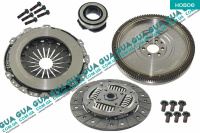 Комплект сцепления для переоборудования с демпферного маховика 77kw D228mm
