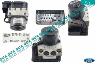 Блок ABS ( Блок АБС / Блок управления ABS ) Ford / ФОРД ESCORT 1992-1995 / ЭСКОРТ 92-95 1.3 (1299 куб. см.)