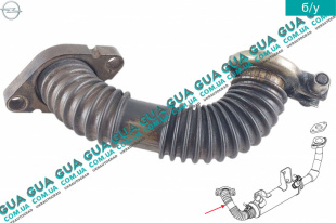 Трубка рециркуляции ЕГР / EGR   
