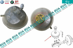 Бачок главного тормозного цилиндра   