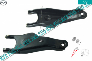 Вилка сцепления КПП Mazda / МАЗДА 323 F 1998-2004 1.8 16V (1840 куб.см. ) 