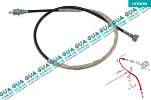 Трос спидометра L1045мм   