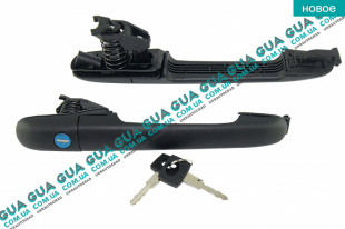 Ручка задней / передней правой / левой двери наружная   