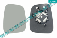 Вкладыш зеркала заднего вида правый без подогрева VW / ВОЛЬКС ВАГЕН TRANSPORTER V 2003- / ТРАНСПОРТЕР 5 03- 2.0TDI (1968 куб.см.)