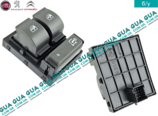 Кнопка / блок кнопок стеклоподъемника левой двери   