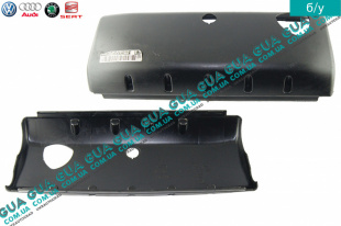 Крышка двигателя декоративная VW / ВОЛЬКС ВАГЕН TRANSPORTER V 2003- / ТРАНСПОРТЕР 5 03- 2.5TDI (2461 куб.см.)