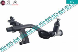 Патрубок / трубка системы охлаждения ( к водяному насосу )   