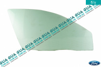 Стекло двери передней правой Ford / ФОРД MONDEO III 2001-2007 / МОНДЕО 3 2.0TDCI (1998 куб.см.)