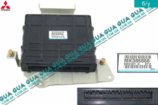 Электронный блок управления двигателем ( ЭБУ / ECU ) Mitsubishi / МИТСУБИСИ PAJERO III 2000-2006 / ПАДЖЕРО 3 00-06 3.2DI-D (3200 куб.см.)