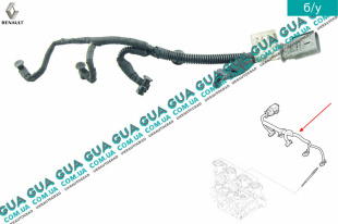 Провод свечи накаливания   