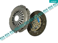 Сцепление комплект ( 48/55 kW )  Opel / ОПЕЛЬ COMBO 2001-2012 / КОМБО 01-12 1.7DTI (1686 куб.см.)
