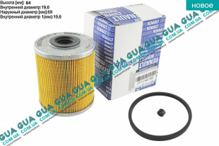 Фильтр топливный Renault / РЕНО MASCOTT 2004-2010 / МАСКОТ 04-10 3.0TDI (2953 куб.см.)