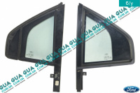 Стекло двери задней левой ( лифтбэк седан ) Ford / ФОРД MONDEO III 2001-2007 / МОНДЕО 3 2.0TDCI (1998 куб.см.)