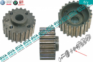 Шестерня коленвала ( шкив, привод )   
