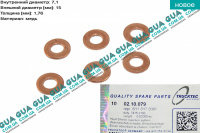 Уплотнительное кольцо форсунки ( прокладка / шайба 1шт ) ремонтная