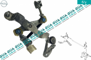 Механизм переключения / вибора передач / селектор коробки ( кулиса / тяга КПП )   