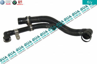 Патрубок / трубка воздушного фильтра ( сапуна )   