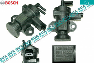 Клапан преобразователь давления ( управление ОГ , Клапан управления турбины / трансдьюсер )   