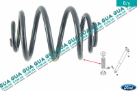 Пружина задняя D11 ( 6 витков ) Ford / ФОРД ESCORT 1992-1995 / ЭСКОРТ 92-95 1.3 (1299 куб. см.)