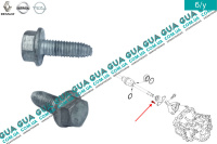 Болт прижимной планка подвесного подшипника полуоси ( скоби промвала )
