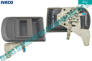 Ручка боковой ( сдвижной ) правой двери наружная   