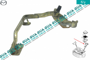 Кронштейн крепления блока предохранителей Mazda / МАЗДА 323S 1998-2004 1.8 16V (1840 куб.см. )