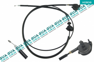 Трос открытия капота L 2400 мм   