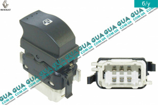 Кнопка стеклоподъемника   