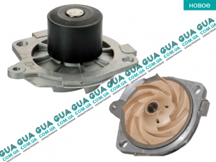 Водяной насос ( помпа ) Fiat / ФИАТ BRAVO I 1996-2001 / БРАВО 1 1.9JTD (1910 куб.см.)