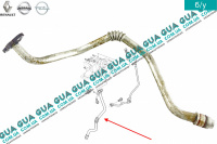 Трубка обратки масла с турбины ( слива масла ) 