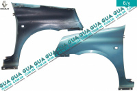 Крыло переднее левое Renault / РЕНО CLIO II / КЛИО 2 1.9DTI (1870 куб.см.)
